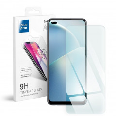 Ochranné sklo Blue Star 9H na Oppo Reno4 Transparentný