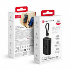 Forcell Power bank F-ENERGY F10K4 10 000 mAh PD QC3.0 čierna