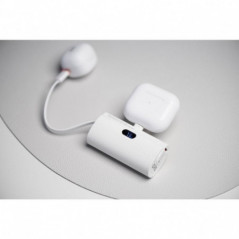 Forcell Power bank F-Energy Power Plug F5K3 5 000mAh pre Type C PD 20W biela