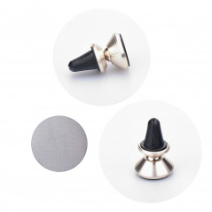 Držiak do auta pre smartfón Magnetický na vzduchový prieduch Zlatý